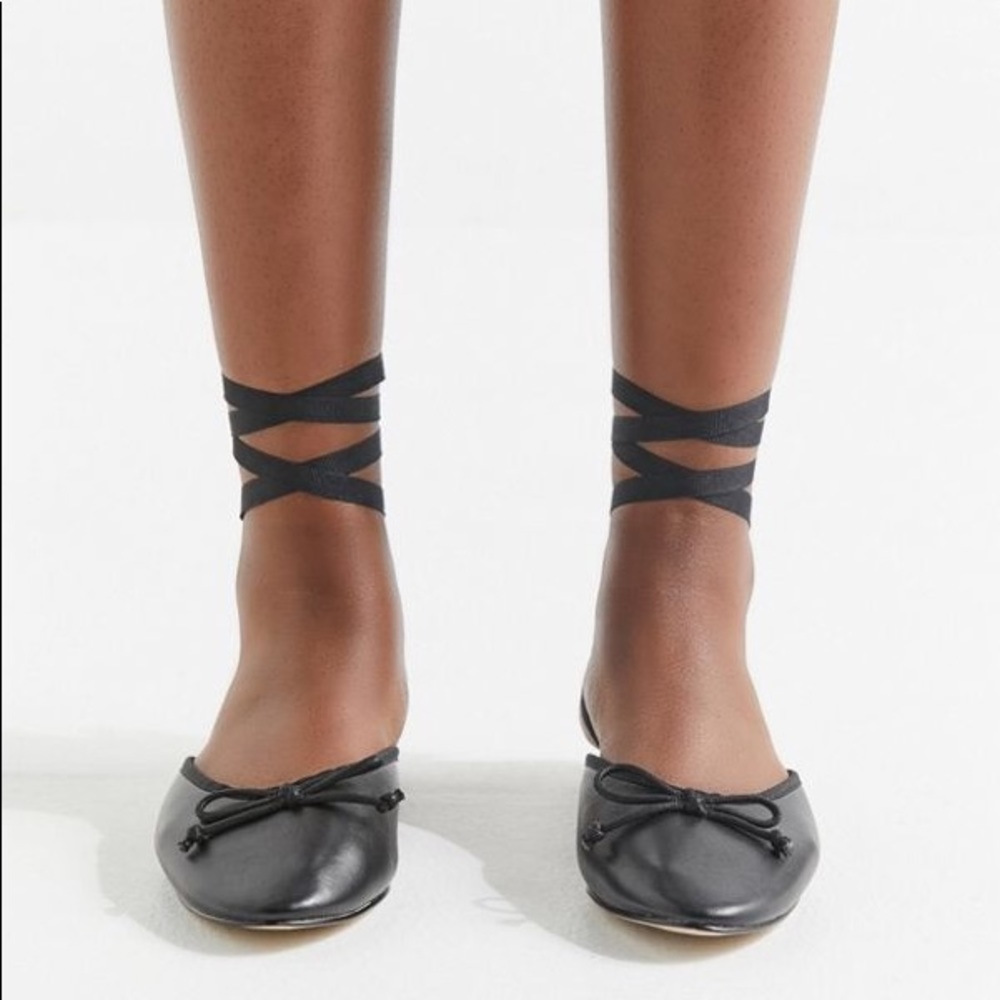 NWT✨ UO Urban Outfitters Black Ballet Mule Shoes 8 - Picture 3 of 6